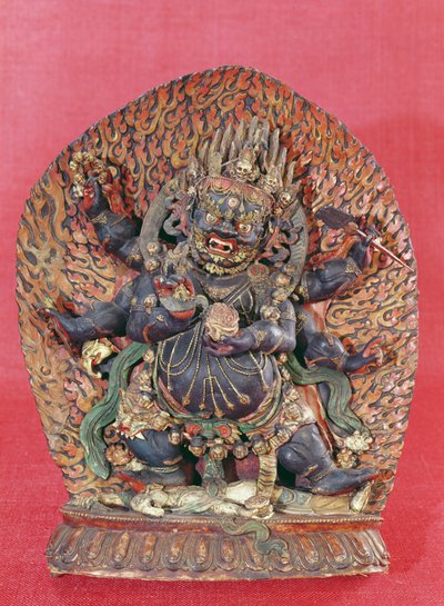 Figure of Mahakala by Tibetan School
